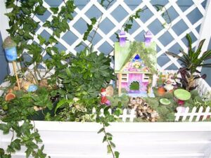 A Fairy Garden with Plants Indoor Fairy Garden