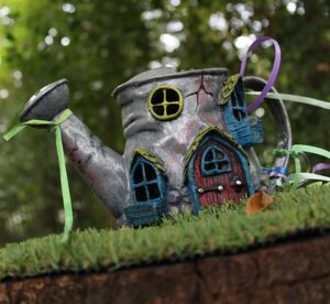 Fairy Gardens are Perfect for Small Garden Landscaping teapot accessory