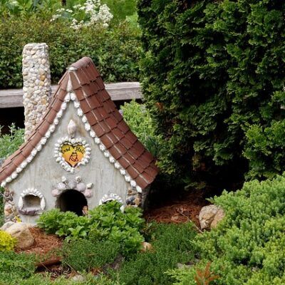 outdoor fairy garden ideas dwelling