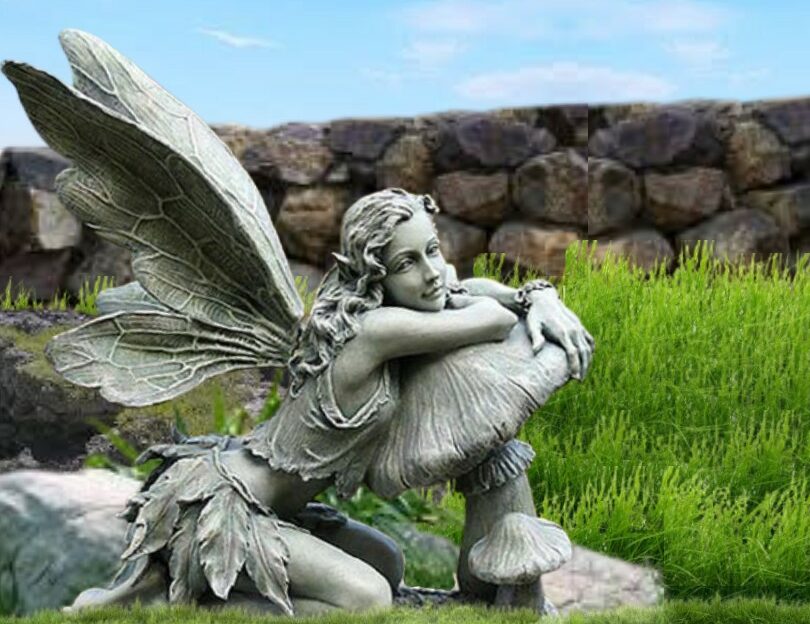 Top 6 Sitting Fairy Garden Statues Fairy Circle Garden