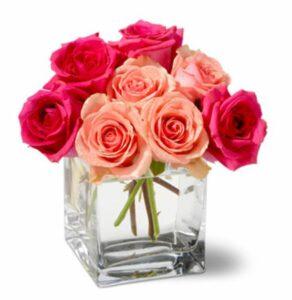 Shades of Pink Roses #WEB24 Valentines Day Flowers for Delivery