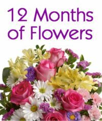 12 Months of Flowers Monthly Flower Delivery Club