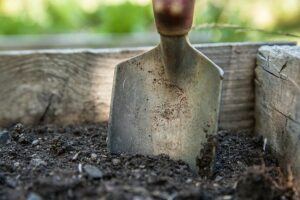 what to build a raised garden bed from soil