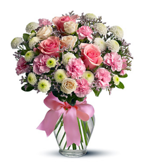 Cotton Candy Flowers Bouquet #TW510 Valentines Day Flowers for Delivery 