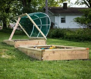 what to build a raised garden bed from frame