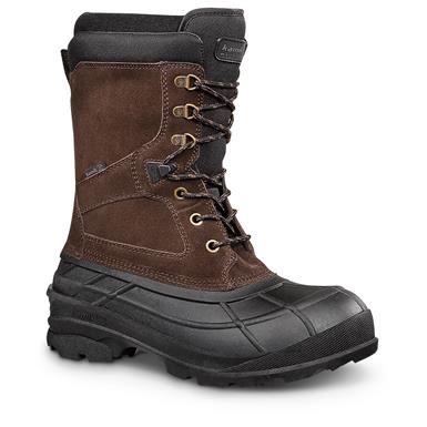 1 Kamik Men's NationPlus Waterproof Insulated Boots - Best Garden Boots for Men