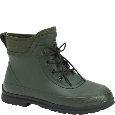 1 Men's Muck Originals Lace up Boot Green - Best Garden Boots for Men