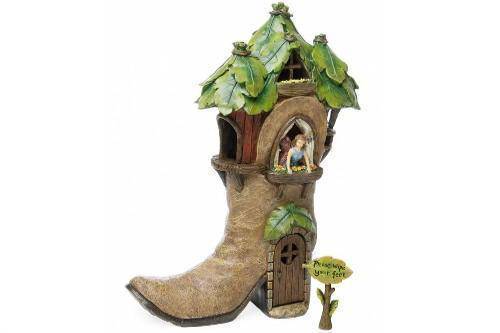 Boot House, Fairy Garden House, Mini Boot House, Mini Boot Cottage - Best Fairy Garden Houses for Sale The Best Fairy Garden Houses for Sale ❀ Fairy Circle Garden