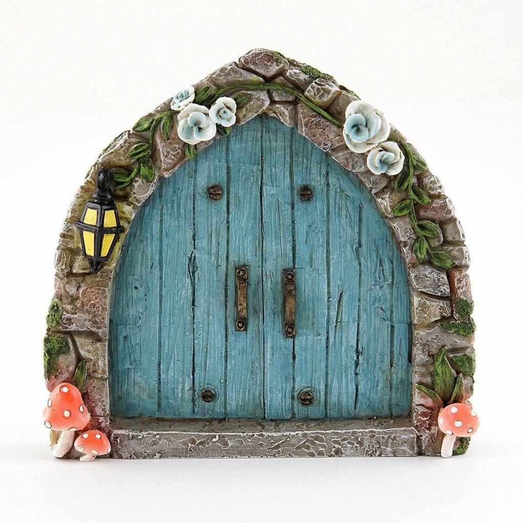 Cobblestone Blue Fairy Door, Fairy Door, Fairy Doors, Fairy Door For Tree, Fairy Doors For Tree, Fairy Garden Door, Fairy Garden - Fairy Garden Doors Beautiful Fairy Garden Doors