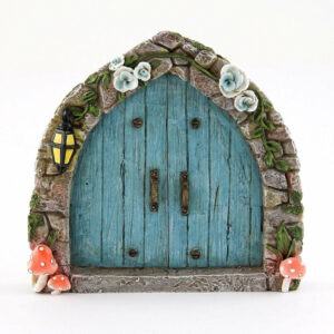 Cobblestone Blue Fairy Door, Fairy Door, Fairy Doors, Fairy Door For Tree, Fairy Doors For Tree, Fairy Garden Door, Fairy Garden - Fairy Garden Doors