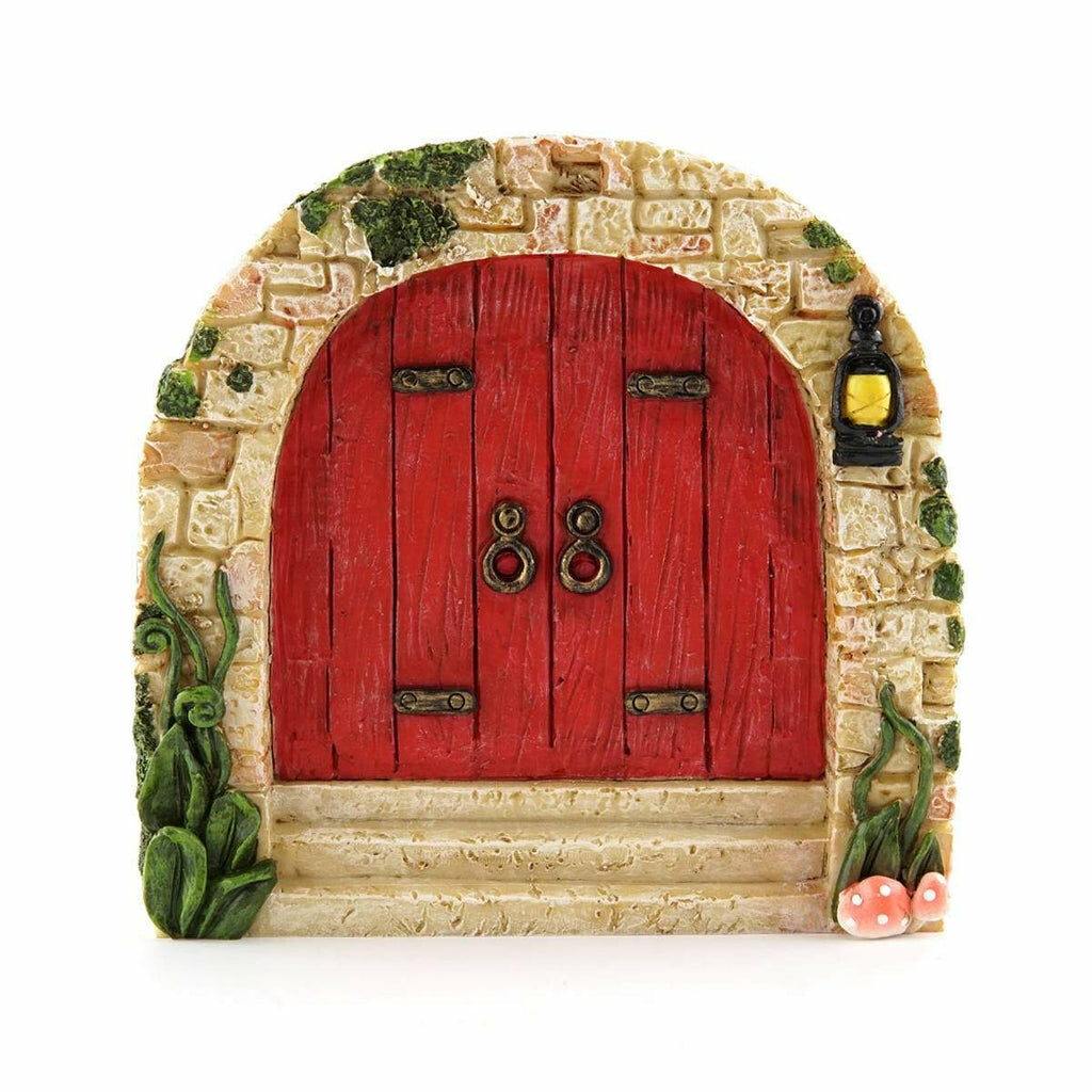 Cobblestone Red Fairy Door, Fairy Door, Fairy Doors, Fairy Door For Tree, Fairy Doors For Tree, Fairy Garden Door, Fairy Garden - Fairy Garden Doors Beautiful Fairy Garden Doors