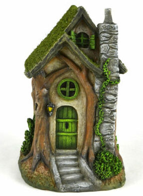 Fairy Garden Cottage With Moss Roof - Best Fairy Garden Houses for Sale The Best Fairy Garden Houses for Sale ❀ Fairy Circle Garden