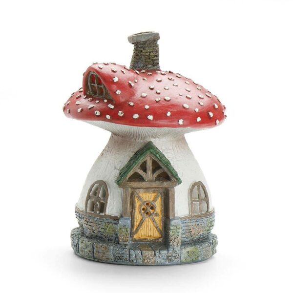 Muscaria Mushroom House, Fairy Garden House, Mini House, Miniature Cottage - Best Fairy Garden Houses for Sale The Best Fairy Garden Houses for Sale ❀ Fairy Circle Garden