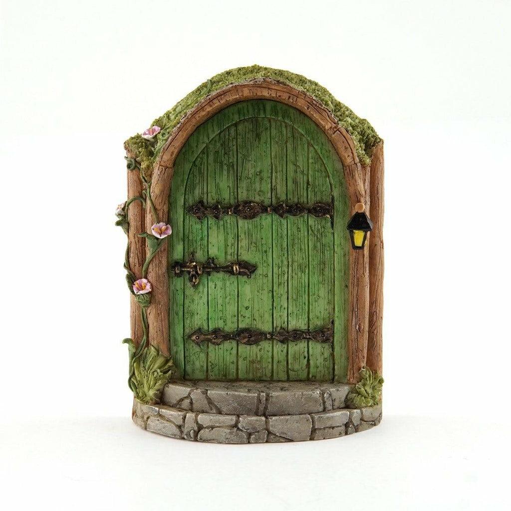 Mystical Green Fairy Door, Fairy Garden, Garden Door, Fairy Tree Door - Fairy Garden Doors