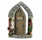 Welcome Home Fairy Door, Fairy Garden Door, Mini Fairy Door - Fairy Garden Doors Thumbnail