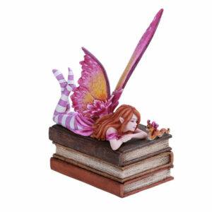 Amy Brown Book Club Fairy - Amy Brown Fairy Figurines for Fairy Gardens Amy Brown Book Club Fairy - Amy Brown Fairy Figurines for Fairy Gardens