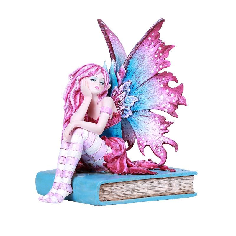 Amy Brown Book Fairy - Amy Brown Fairy Figurines for Fairy Gardens