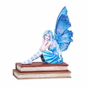 Amy Brown Book Muse Fairy - Amy Brown Fairy Figurines for Fairy Gardens