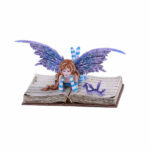 Amy Brown Bookworm Fairy - Amy Brown Fairy Figurines for Fairy Gardens Thumbnail