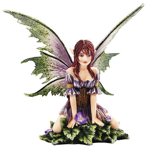 Amy Brown Wild Violet Fairy - Amy Brown Fairy Figurines for Fairy Gardens Amy Brown Fairy Figurines for Fairy Gardens ❀Fairy Circle Garden