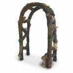 Mini Garden Arch, Mini Arbor, Fairy Garden Arbor - Fairy Garden Furniture Thumbnail