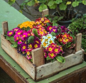 Balcony Garden Design Ideas recycled wood