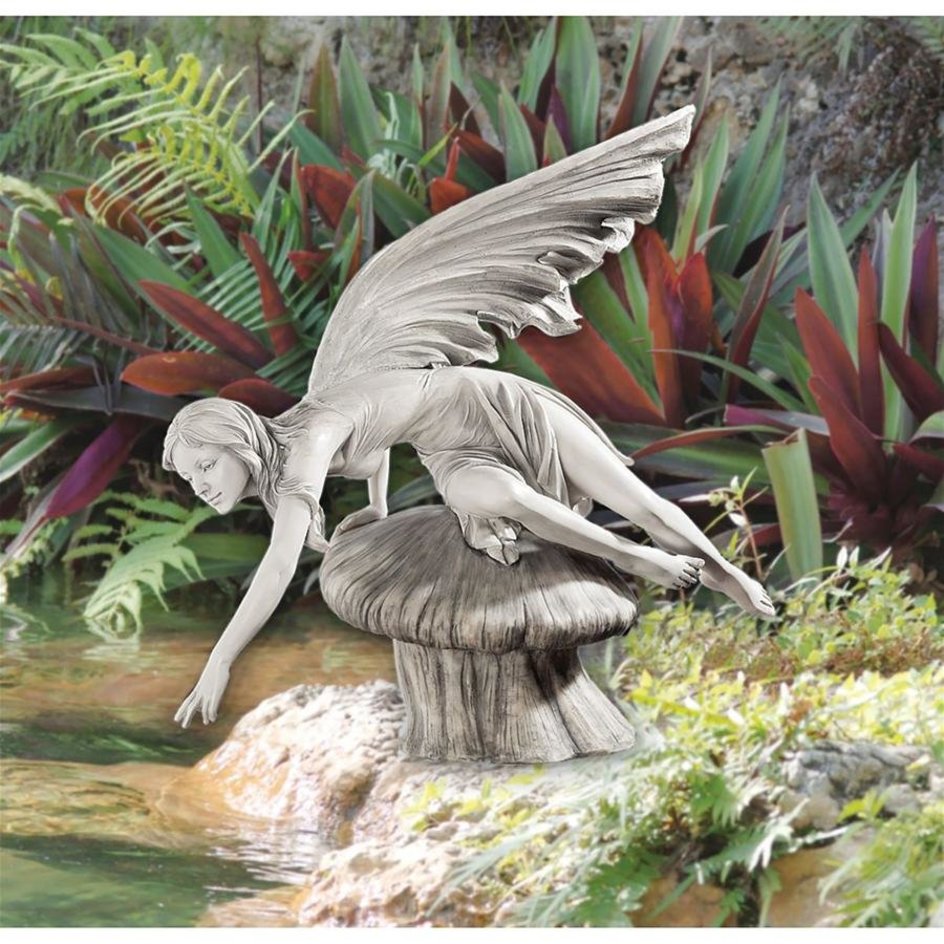 Outdoor Fairy Garden Statues The Daydream Fairy Sculpture_1