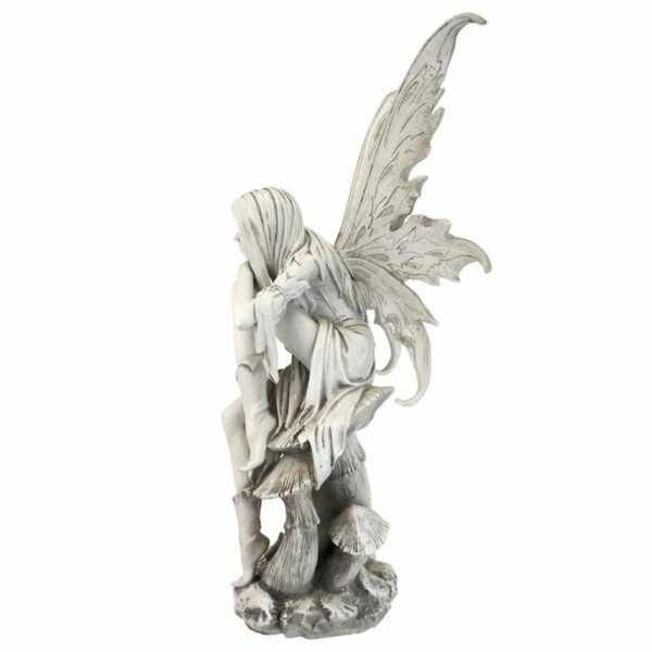 Sitting Fairy Garden Statues Fairy of Hopes and Dreams Garden Statue_4