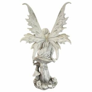 Sitting Fairy Garden Statues Fairy of Hopes and Dreams Garden Statue_5