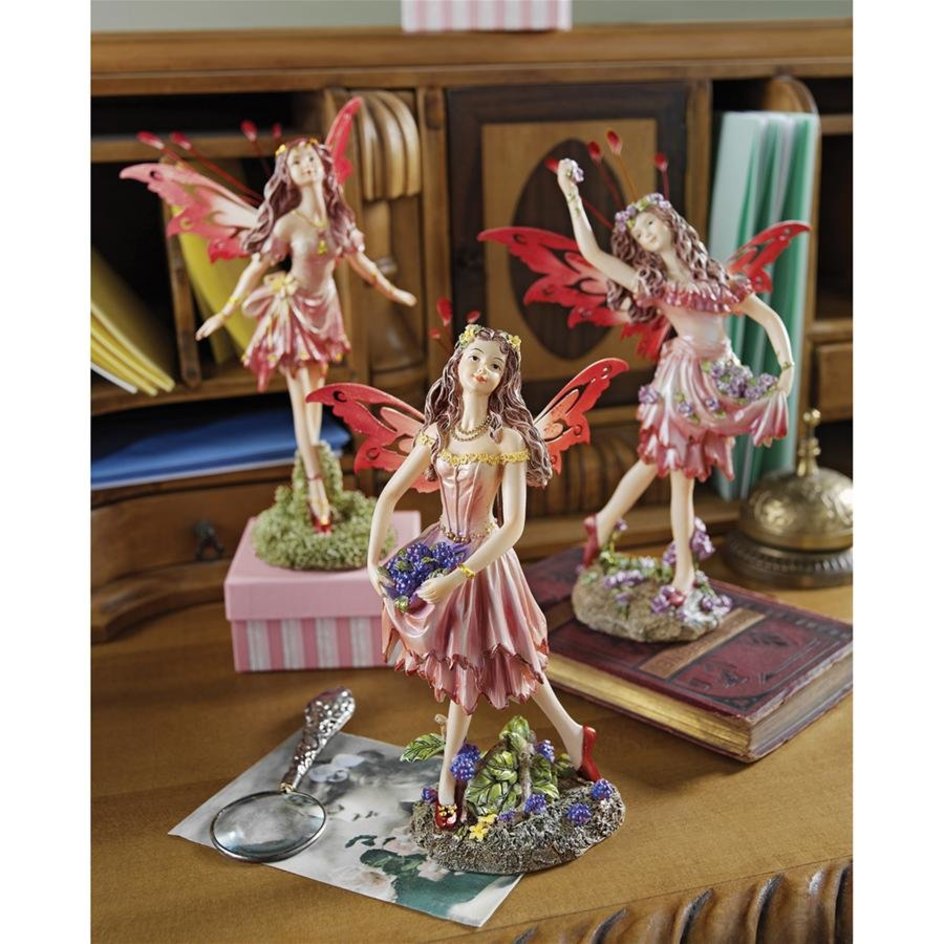 Standing Fairy Garden Statue Crosstweed Meadow Collection a_2