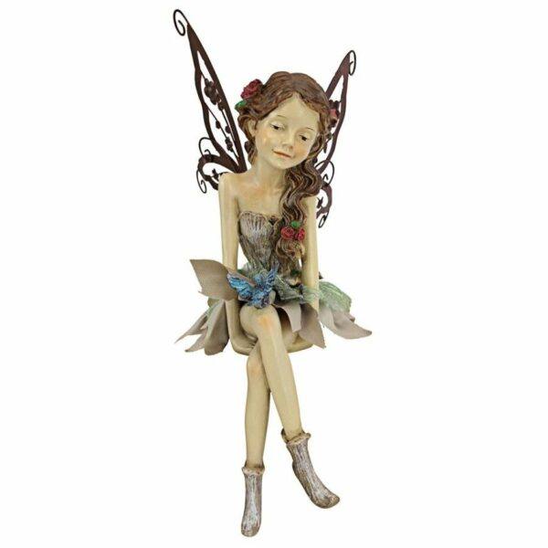 Fannie the Fairy Sitting Statue_3