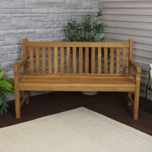 Teak Wooden Garden Bench Outdoor Garden Bench 1
